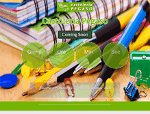 Tablet Screenshot of cartoleriapegaso.com